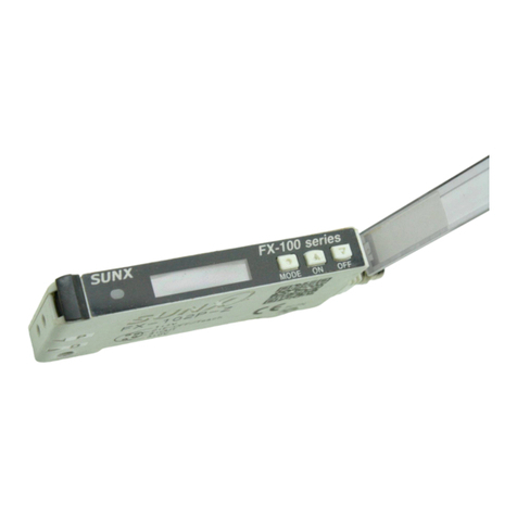 Sunx FX-100-Z Series instruction manual