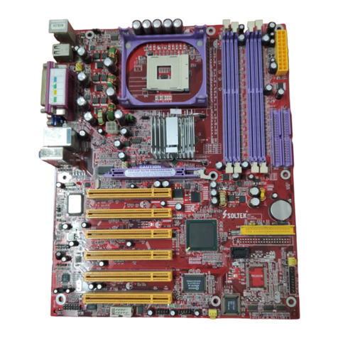 SOLTEK SL-865G3 User manual