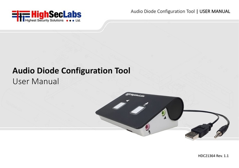 High Sec Labs HDC21364 user manual