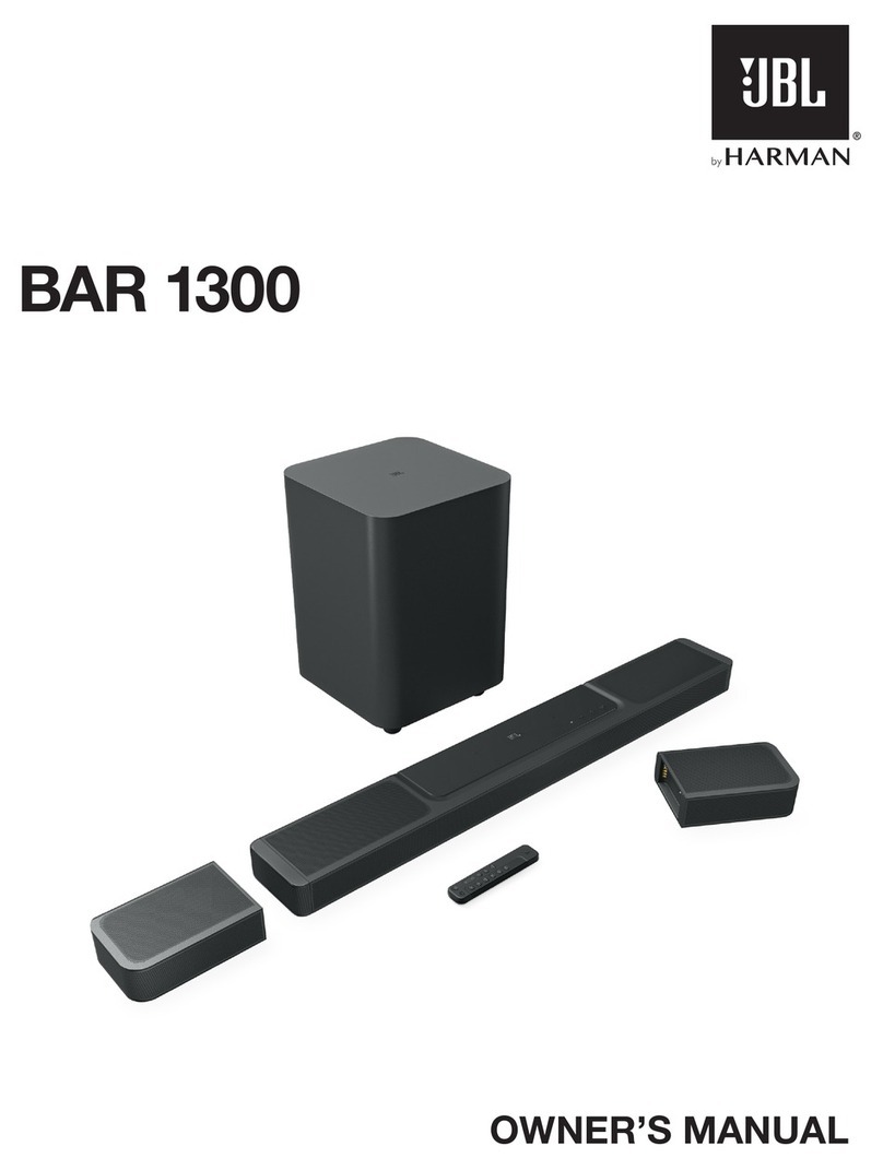 Harman JBL BAR 1300 owner's manual