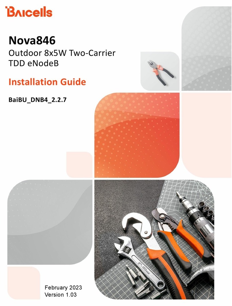 Baicells Nova846 User manual
