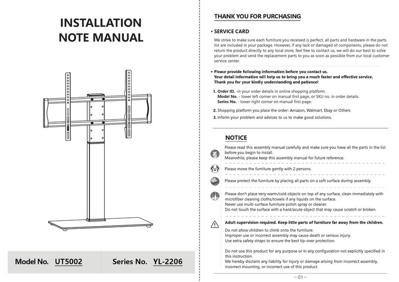 Rfiver UT5002 installation manual