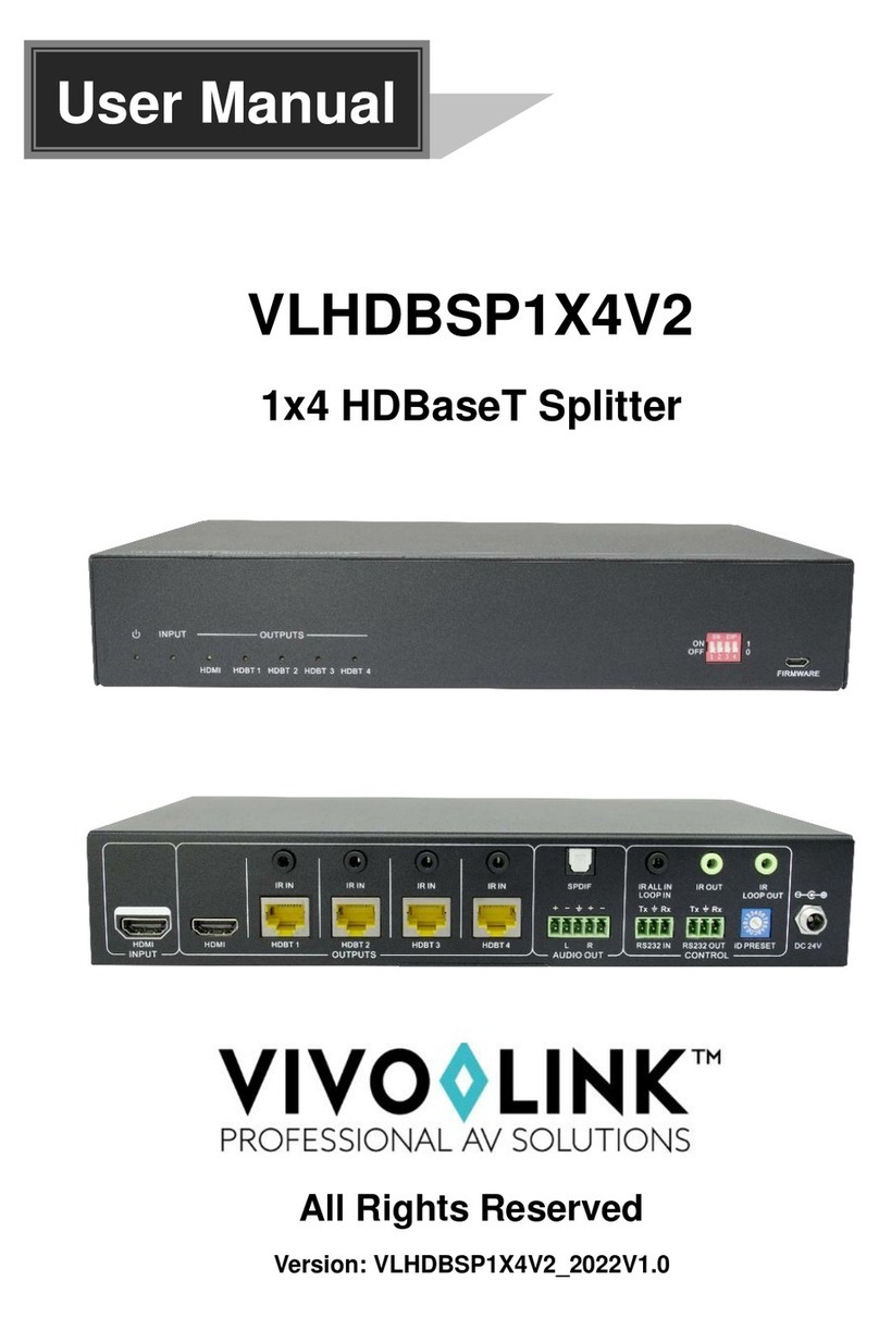 Vivo Link VLHDBSP1X4V2 User manual