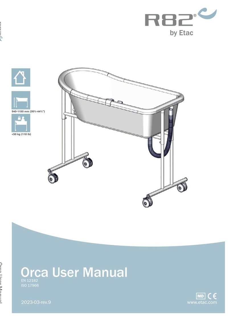 Etac R82 Orca user manual