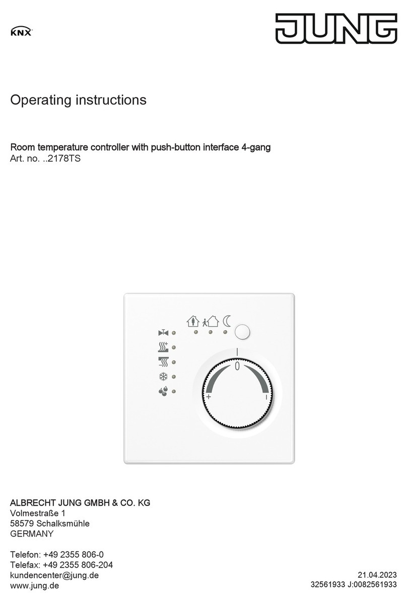Jung 2178TS operating instructions