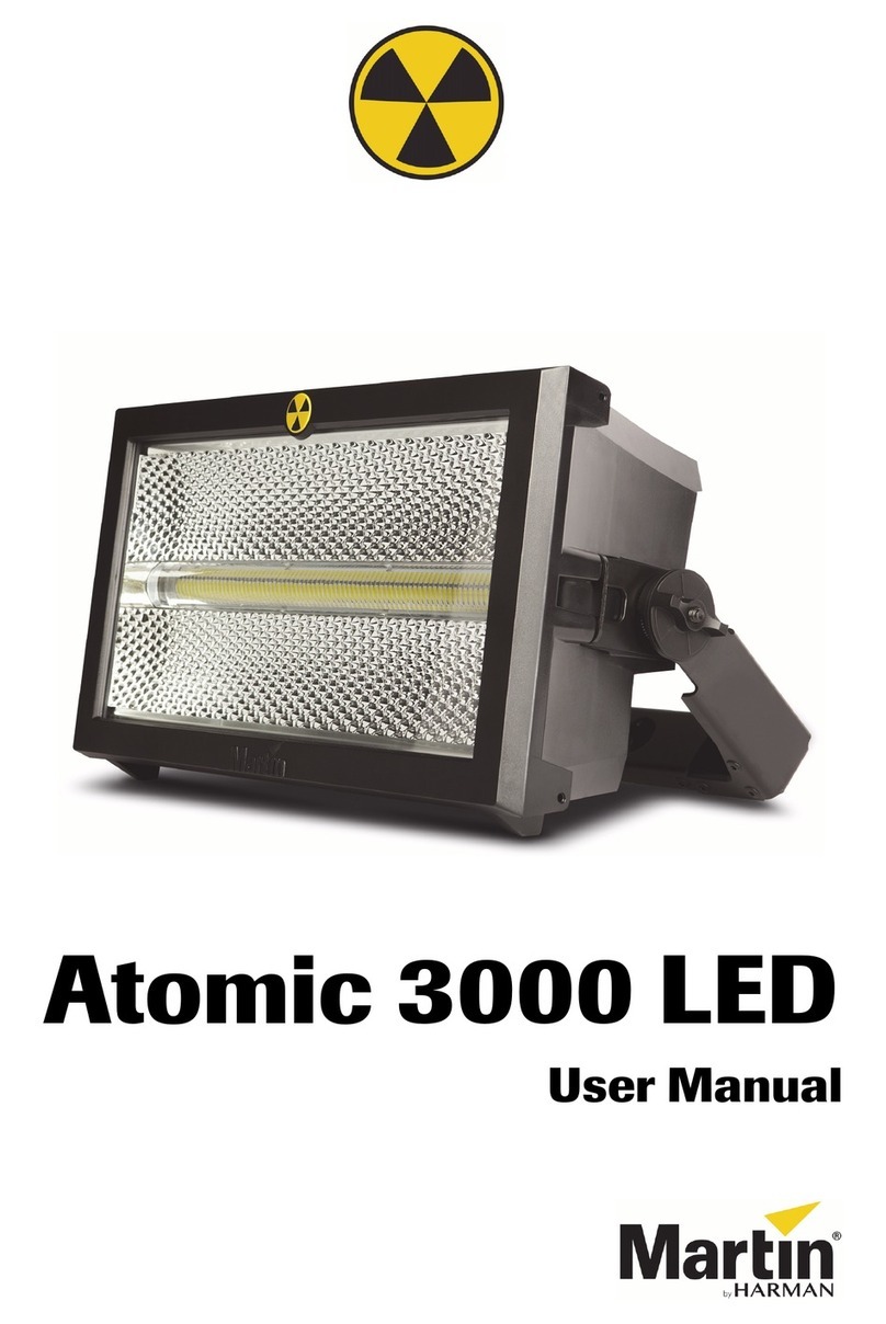 Harman Martin Atomic 3000 LED user manual