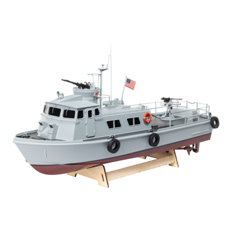 Horizon Hobby PROBOAT PCF Mark I 24 Swift Boat RTR User manual