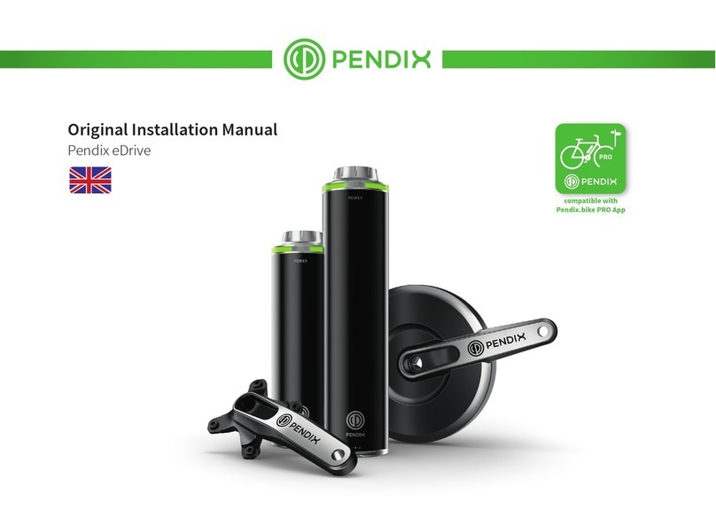 Pendix eDrive Original installation manual