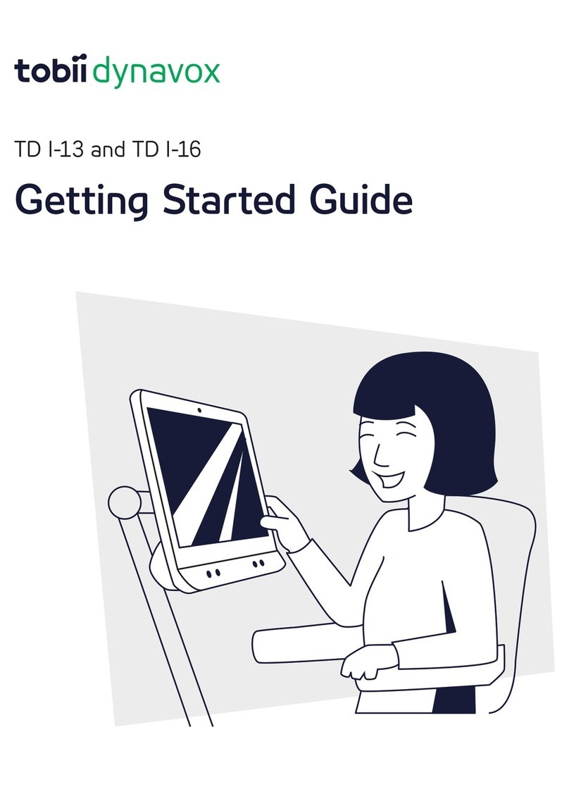 Tobii Dynavox TD I-13 Getting started guide