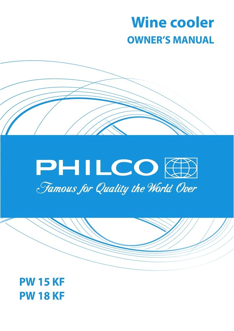 Philco PW 15 KF owner's manual