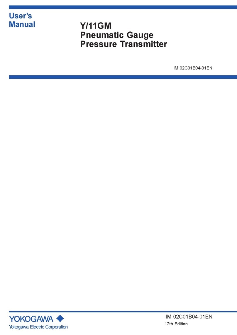YOKOGAWA Y/11GM User manual