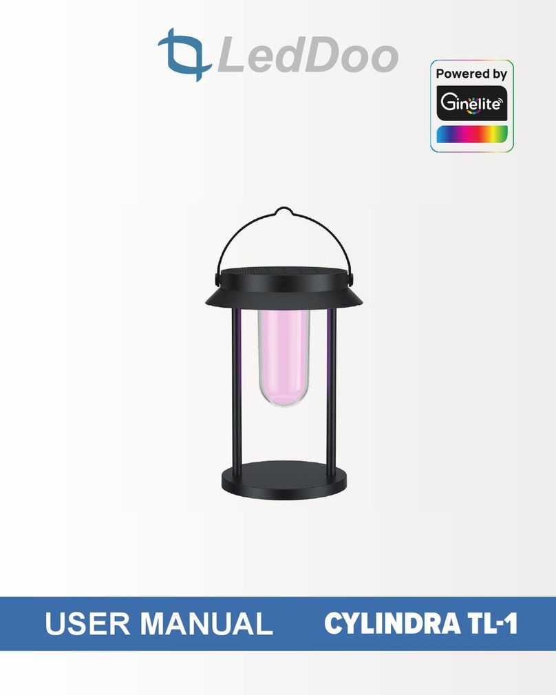 LEDDOO CYLINDRA TL-1 User manual