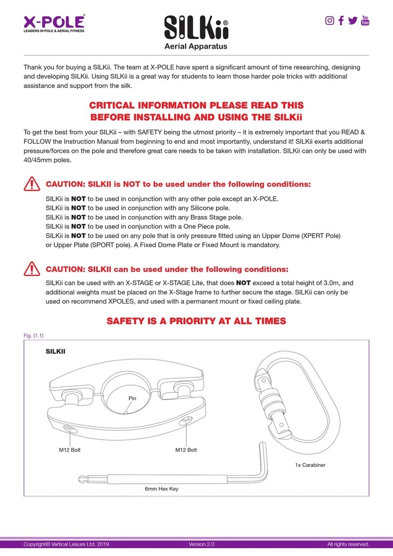 X-pole SILKii User manual