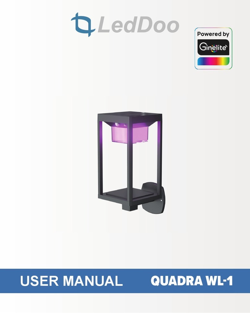 LEDDOO QUADRA WL-1 User manual LEDDOO QUADRA WL-1 User manual
