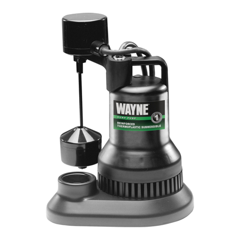 Wayne WSF50 User manual Wayne WSF50 User manual