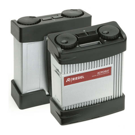 Riedel Acrobat WB-2 User manual