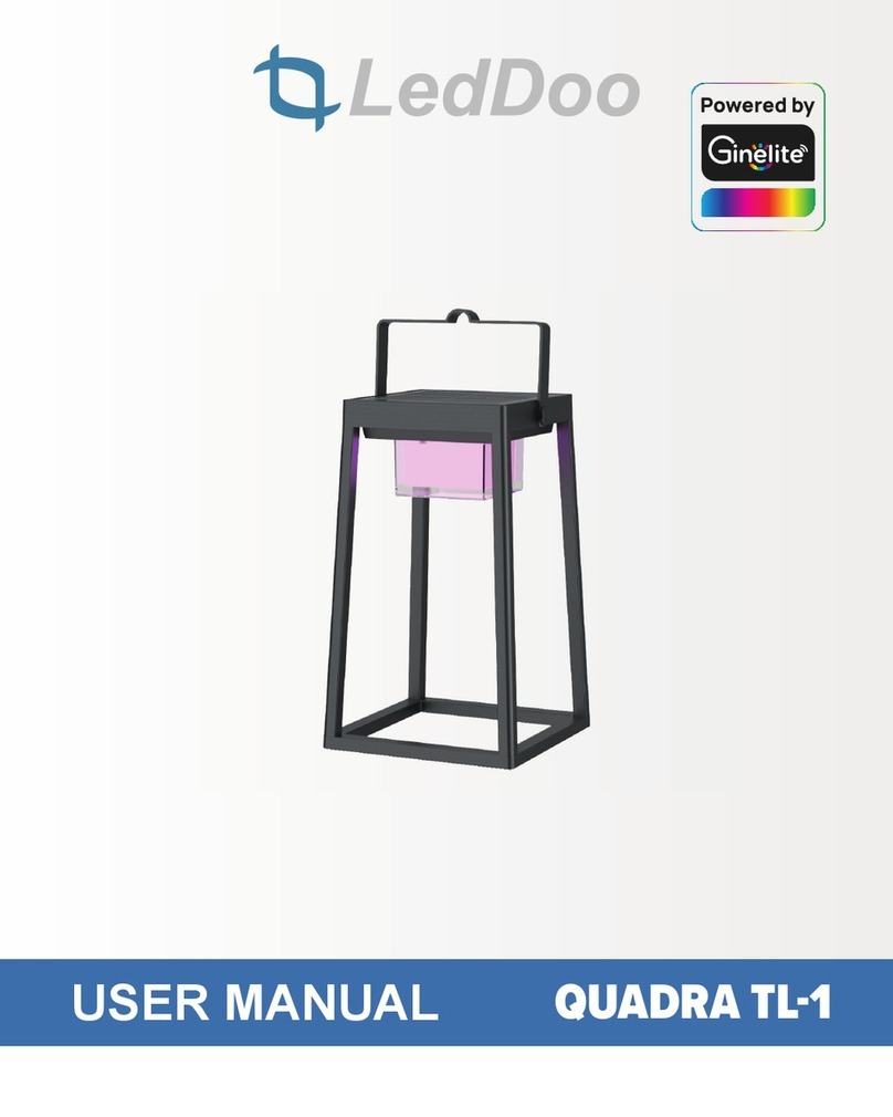 LEDDOO QUADRA TL-1 User manual