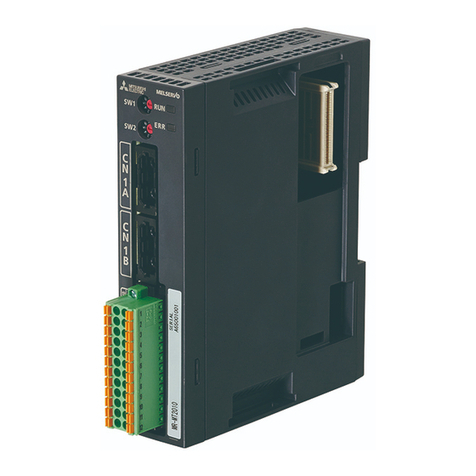 Mitsubishi Electric MELSERVO MR-MT2010 instruction manual Mitsubishi Electric MELSERVO MR-MT2010 instruction manual