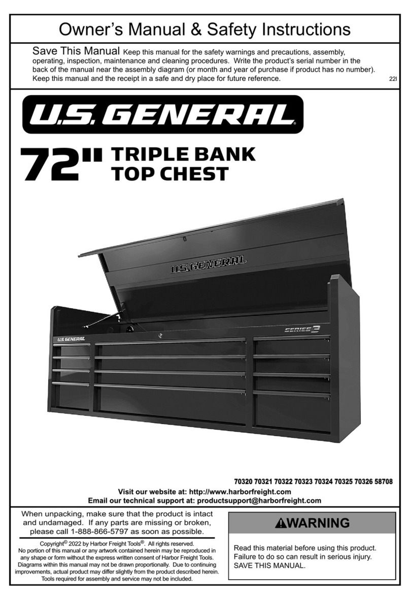 U.S. General 70320 Owner's manual & safety instructions