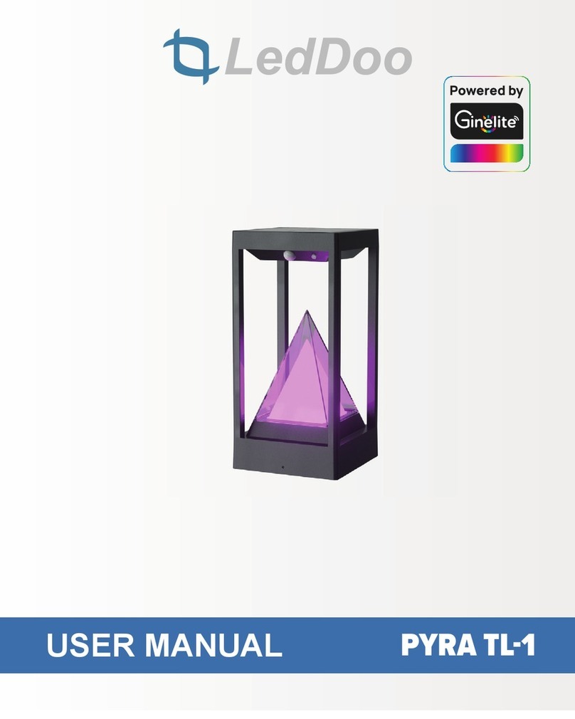 LEDDOO PYRA TL-1 User manual LEDDOO PYRA TL-1 User manual