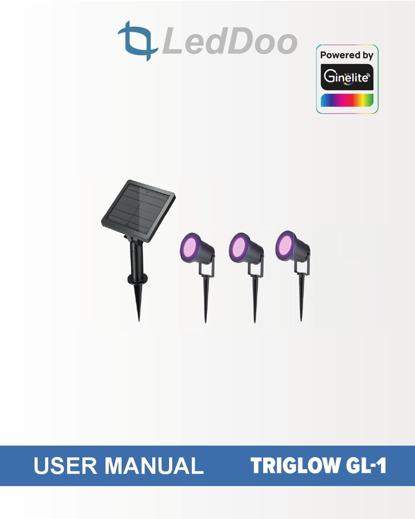 LEDDOO TRIGLOW GL-1 User manual LEDDOO TRIGLOW GL-1 User manual