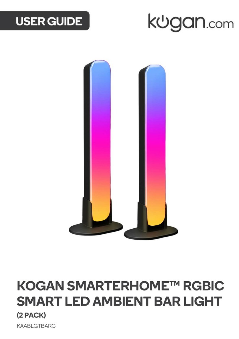 Kogan SMARTERHOME KAABLGTBARC user guide
