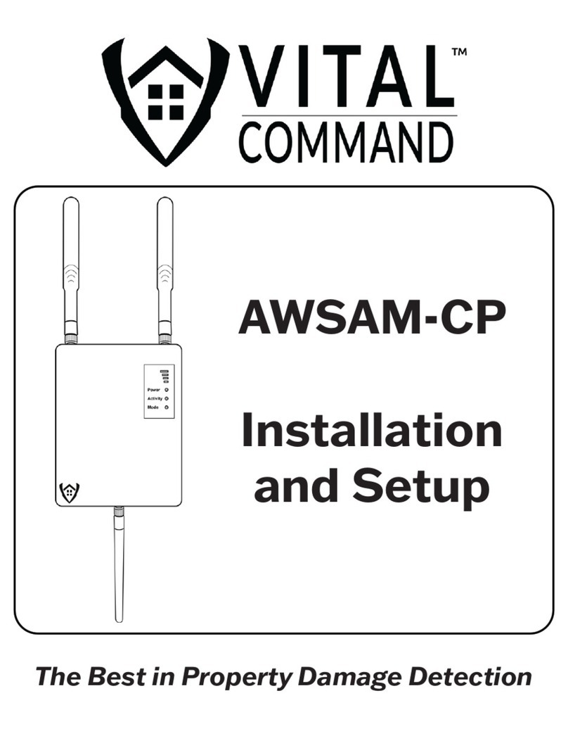 Vital AWSAM-CP Installation and setup