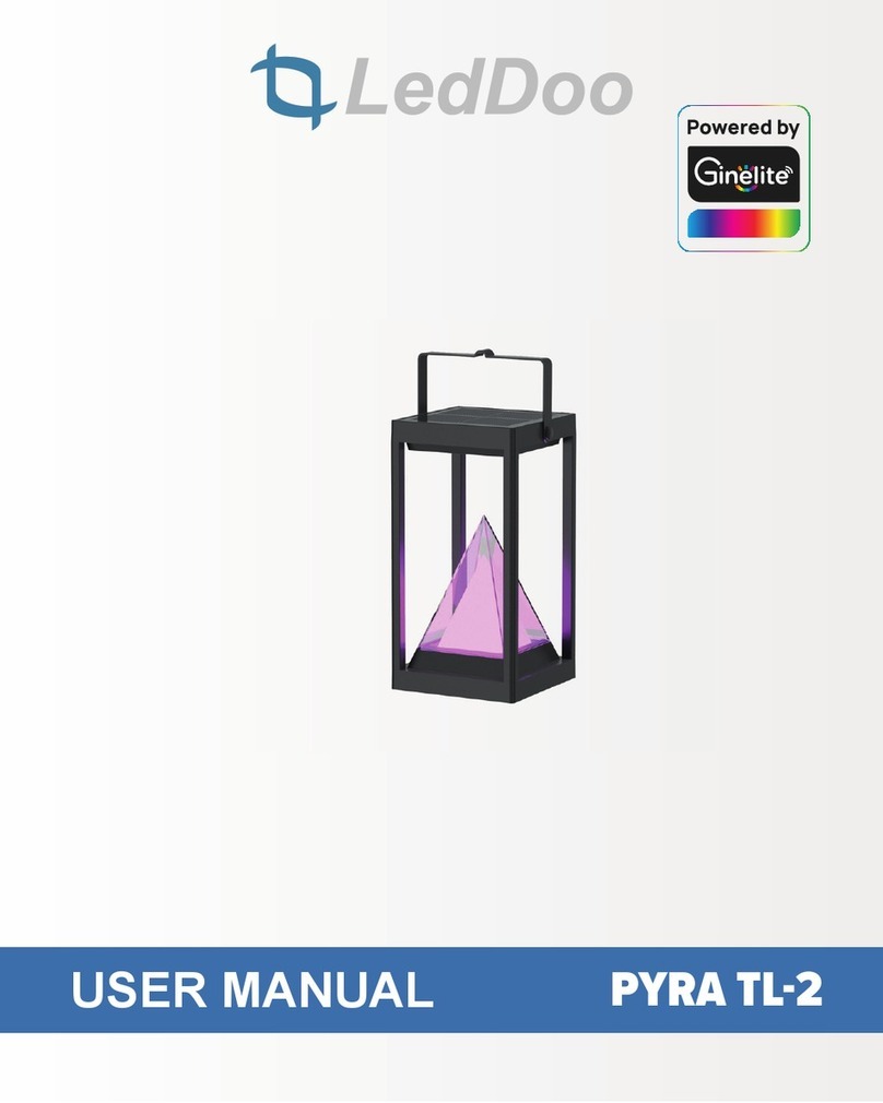 LEDDOO PYRA TL-2 User manual LEDDOO PYRA TL-2 User manual