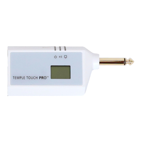 DeRoyal TEMPLE TOUCH PRO TTP user manual