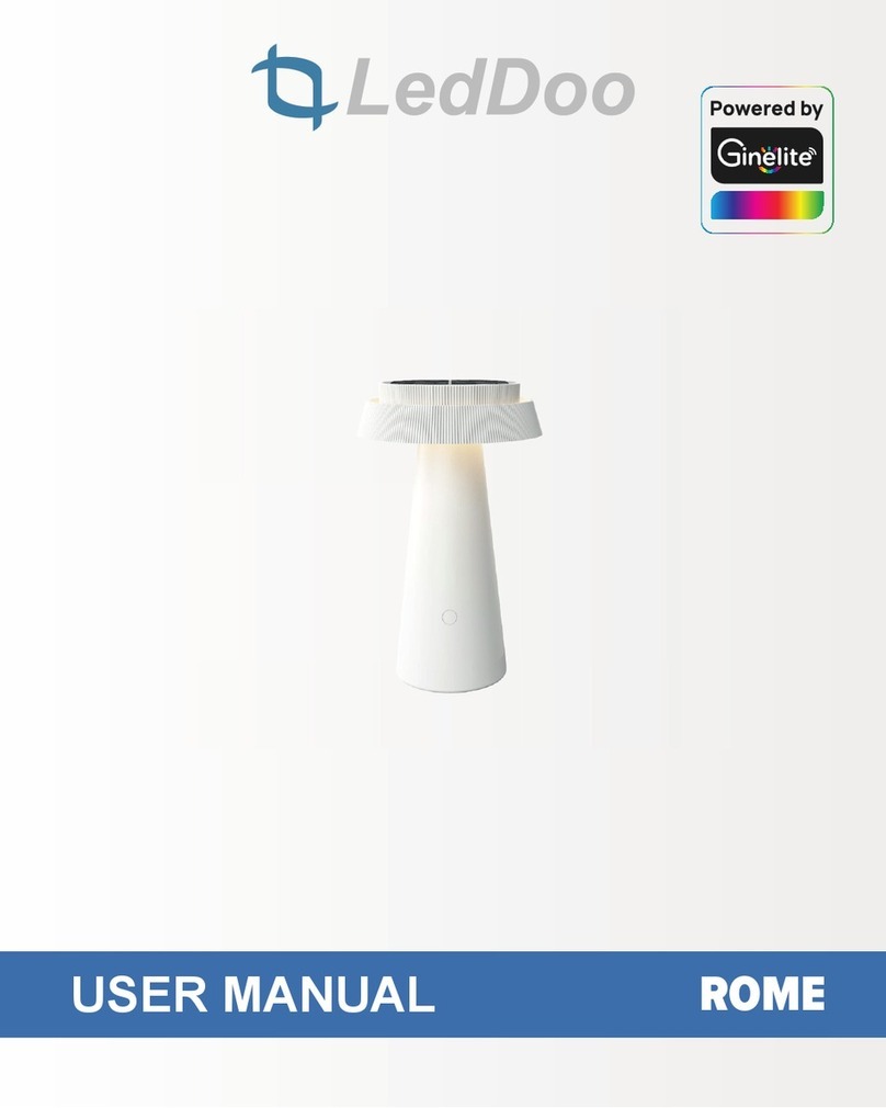 LEDDOO ROME User manual