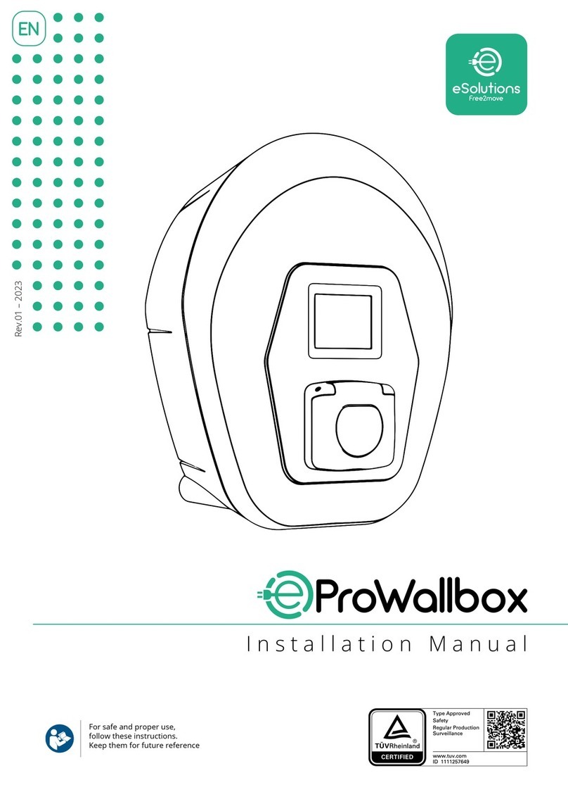 Free2Move eSolutions eProWallbox User manual