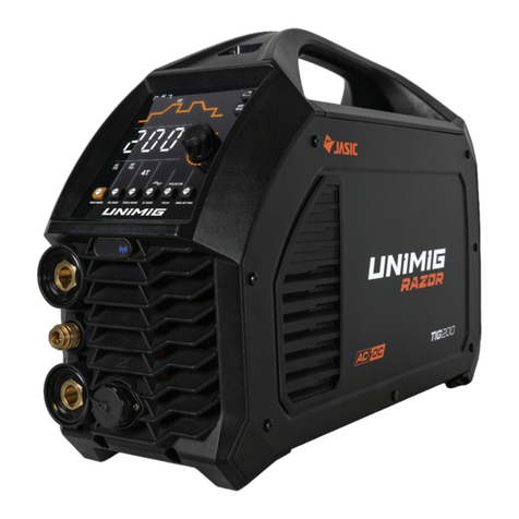 Uni-Mig RAZOR TIG 200 AC/DC User manual