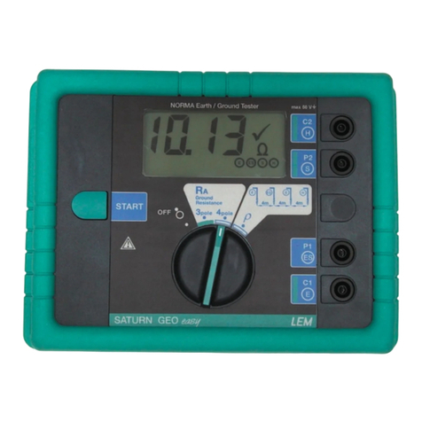 LEM SATURN GEO plus operating instructions