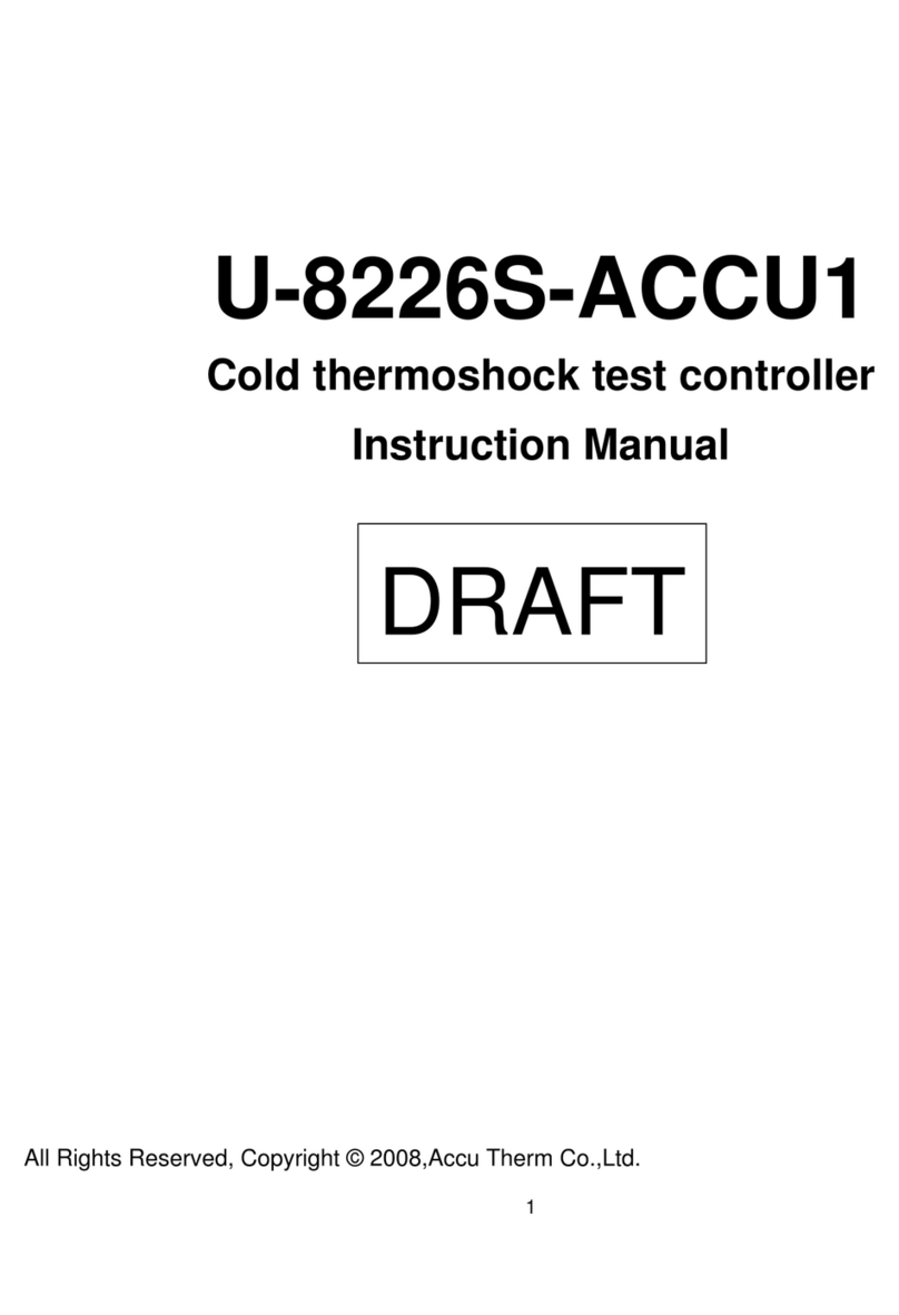AccuTherm U-8226S-ACCU1 instruction manual AccuTherm U-8226S-ACCU1 instruction manual