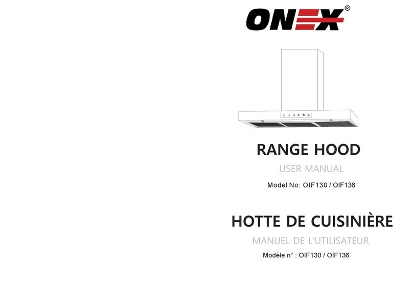 ONEX OIF130 user manual