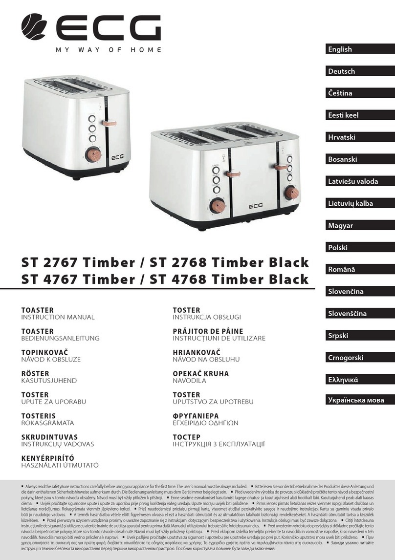 ECG ST 2767 Timber instruction manual