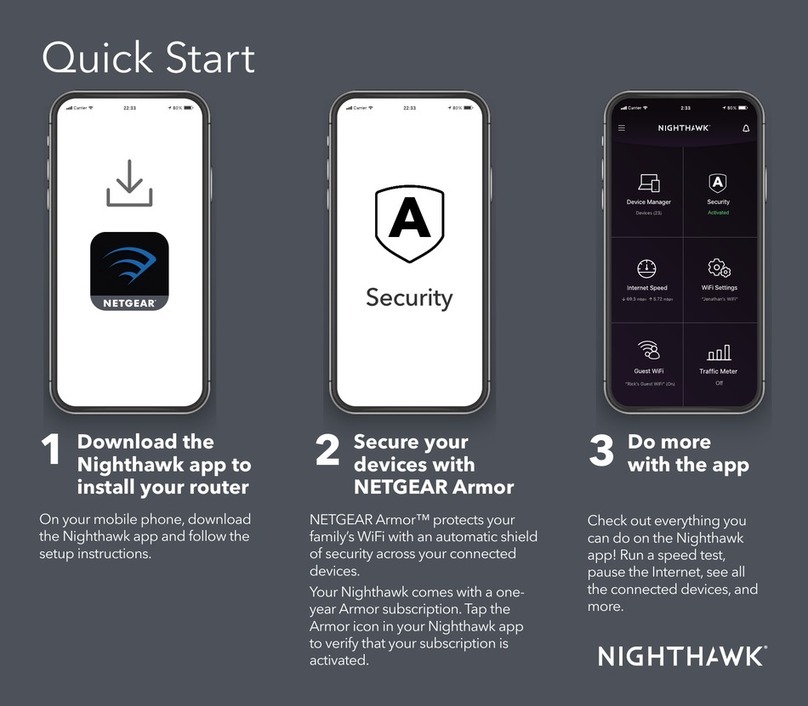 NETGEAR Nighthawk AX4 User manual