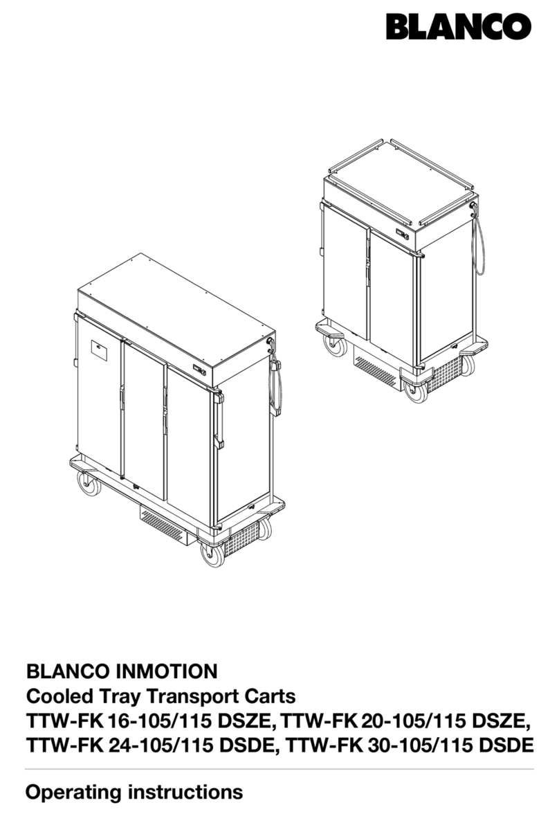 Blanco INMOTION TTW-FPK 16-105 DSZE User manual