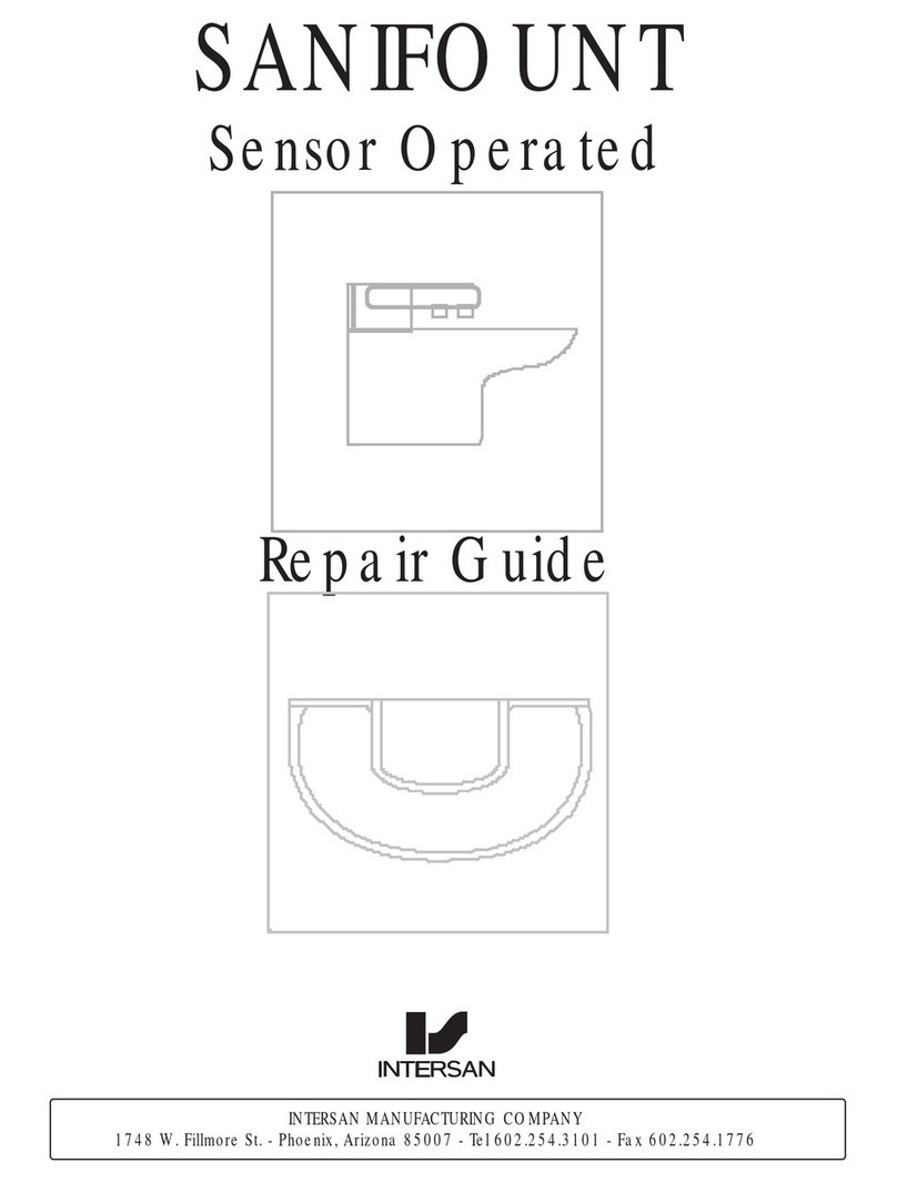 Intersan SANIFOUNT Repair guide