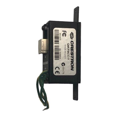 Crestron QuickMedia QM-FBCC-1 Operations & installation guide