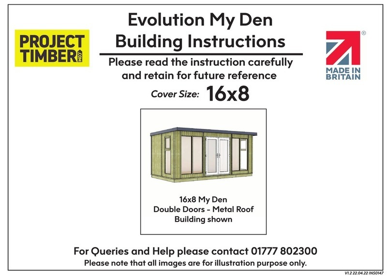 Project Timber Evolution My Den 16x8 Instruction Manual Project Timber Evolution My Den 16x8 Instruction Manual