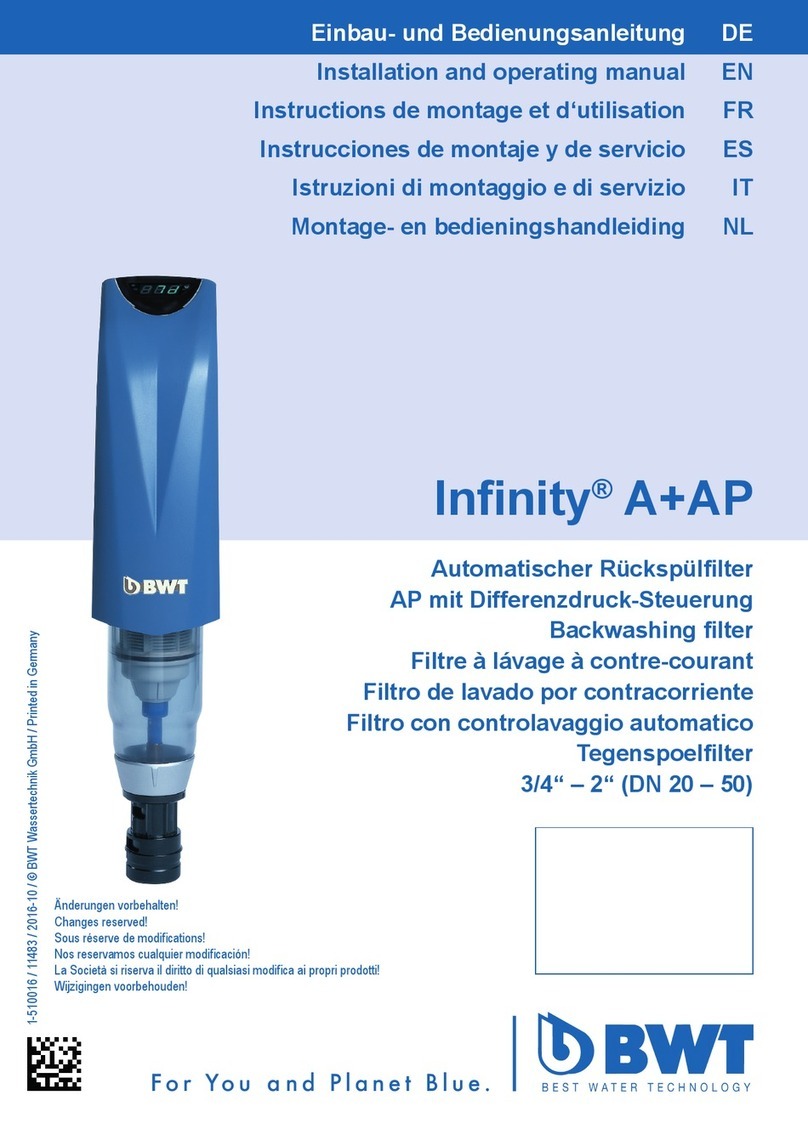 BWT Infinity A User manual