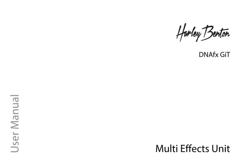 Harley Benton DNAfx GiT user manual