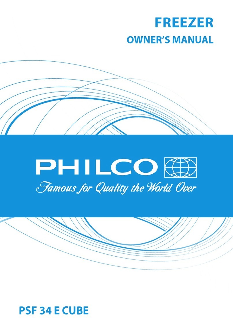 Philco PSF 34 E CUBE owner's manual