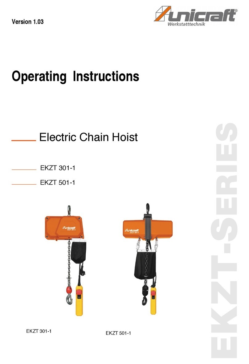 unicraft EKZT 301-1 operating instructions