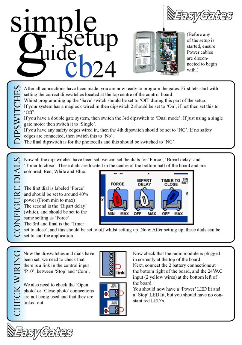 EasyGates cb24 Simple setup guide