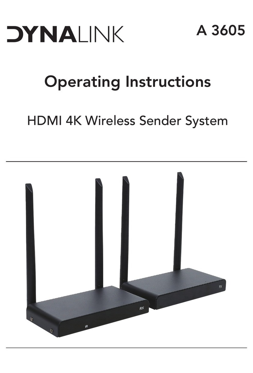 Dynalink A 3605 User manual
