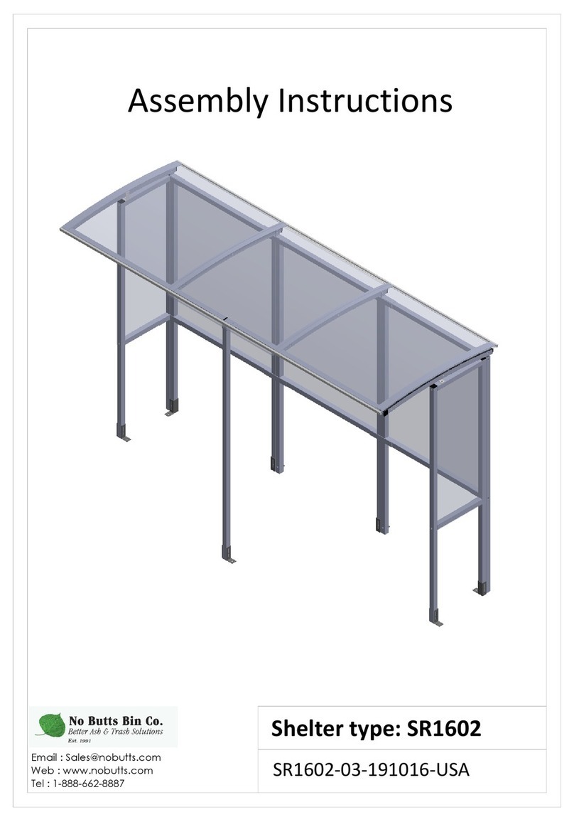 No Butts Bin SR1602 Assembly instructions