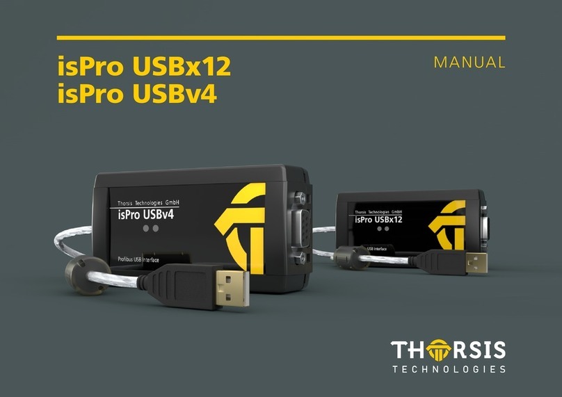 Thorsis Technologies isPro USBx12 User manual