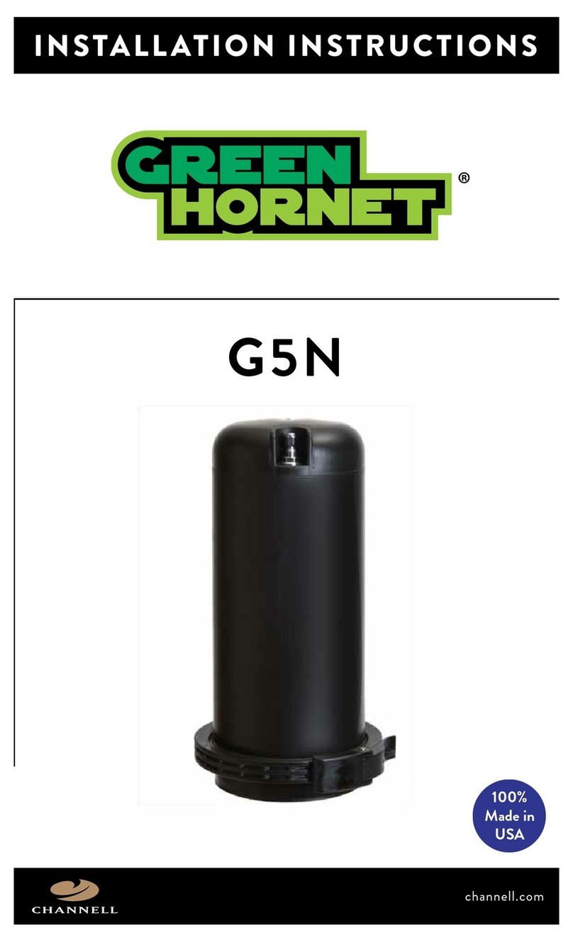 Channell Green Hornet G5N installation instructions